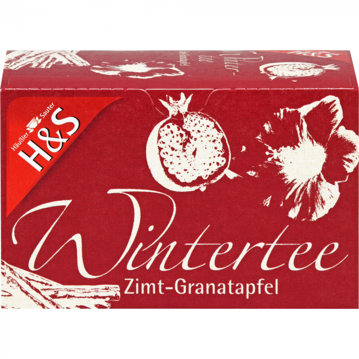 H&S Wintertee Zimt-Granatapfel Filterbeutel 20X2.0 g