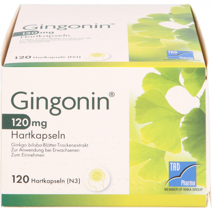 GINGONIN 120 mg Hartkapseln 120 St