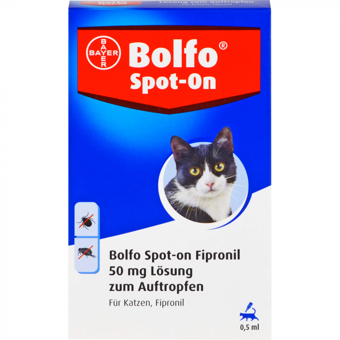 BOLFO Spot-On Fipronil 50 mg Lsg.f.Katzen 3 St