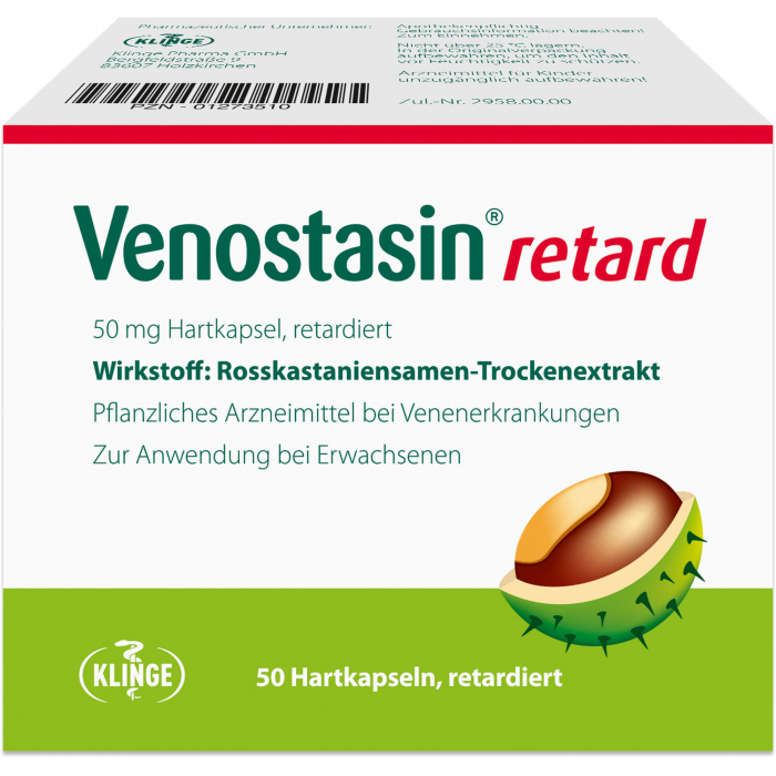 VENOSTASIN retard 50 mg Hartkapsel retardiert 50 St