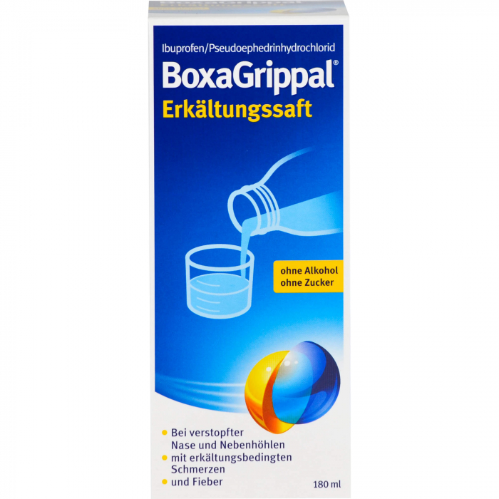 BOXAGRIPPAL Erkältungssaft 180 ml