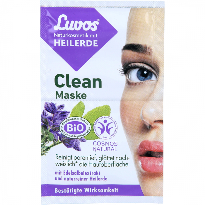 LUVOS Heilerde Clean-Maske Naturkosmetik 2X7.5 ml