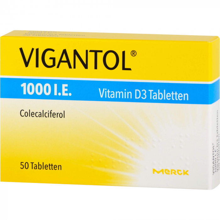 VIGANTOL 1.000 I.E. Vitamin D3 Tabletten 50 St