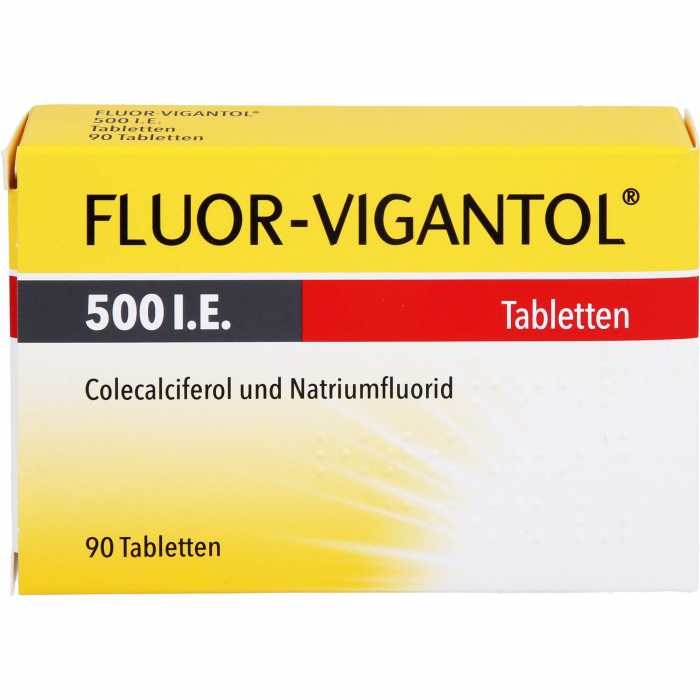 FLUOR VIGANTOL 500 I.E. Tabletten 90 St