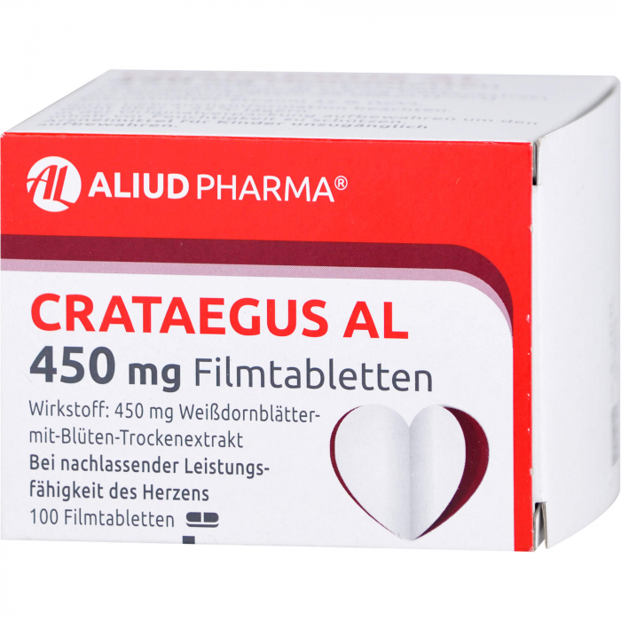 CRATAEGUS AL 450 mg Filmtabletten 100 St