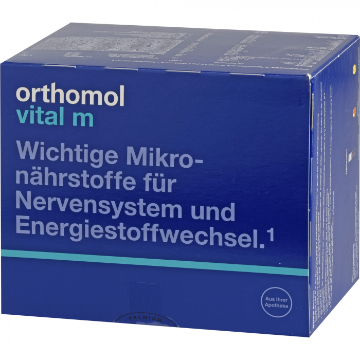ORTHOMOL Vital M Trinkfläschchen/Kaps.Kombipack. 30 St
