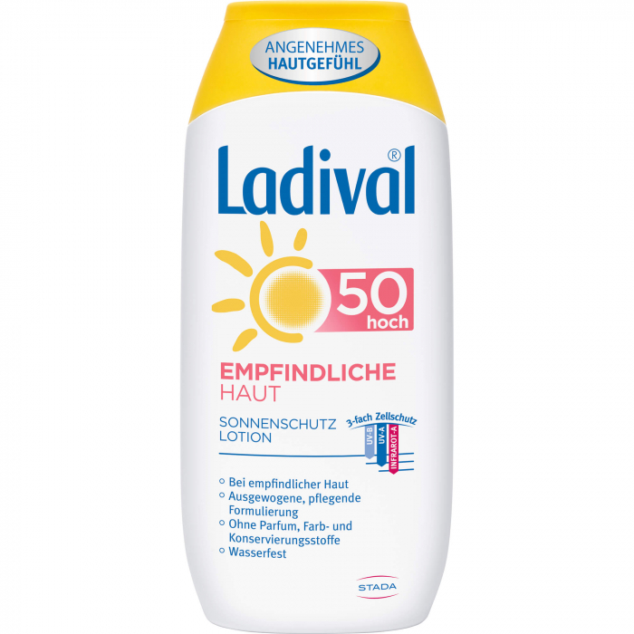 LADIVAL empfindliche Haut Lotion LSF 50 200 ml