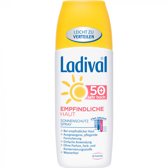 LADIVAL empfindliche Haut Spray LSF 50+ 150 ml