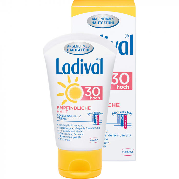 LADIVAL empfindliche Haut Creme LSF 30 50 ml