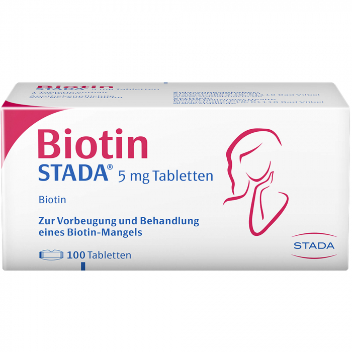 BIOTIN STADA 5 mg Tabletten 100 St