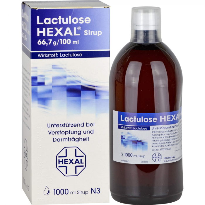 LACTULOSE Hexal Sirup 1000 ml