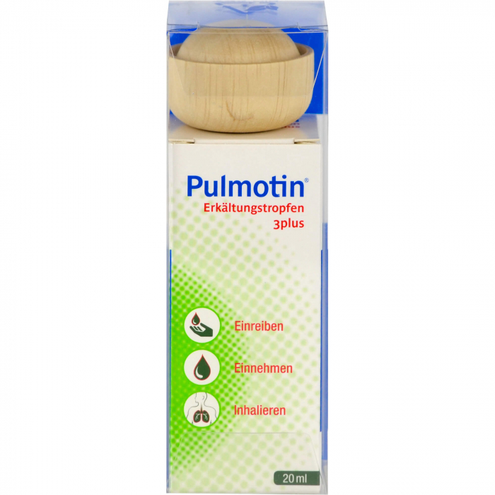 PULMOTIN Erkältungstropfen 3plus 20 ml