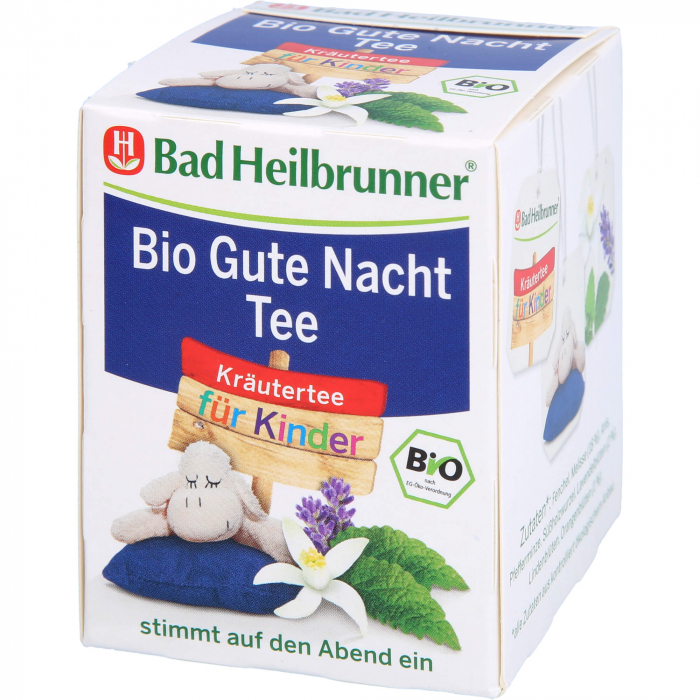 BAD HEILBRUNNER Bio Gute Nacht Tee f.Kinder Fbtl. 8X1.75 g