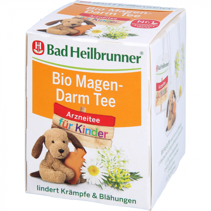 BAD HEILBRUNNER Bio Magen-Darm Tee f.Kinder Fbtl. 8X1.8 g