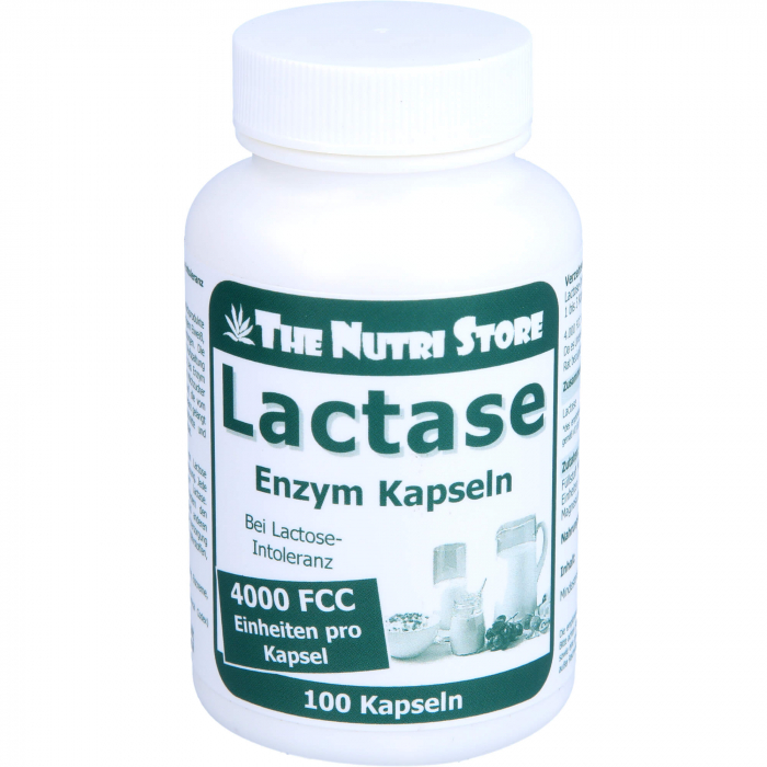 LACTASE 4.000 FCC Enzym Kapseln 100 St