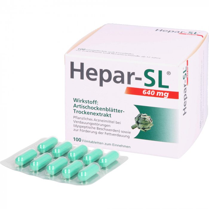 HEPAR-SL 640 mg Filmtabletten 100 St