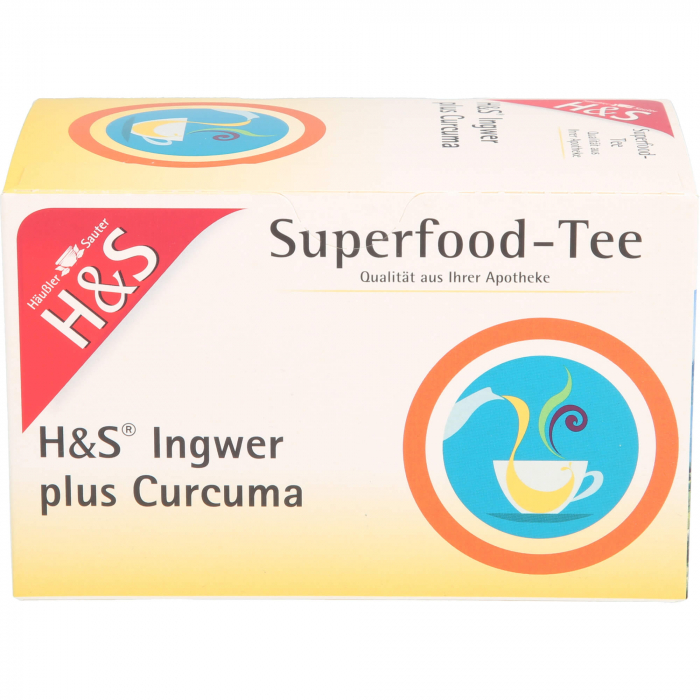 H&S Ingwer plus Curcuma Filterbeutel 20X1.25 g