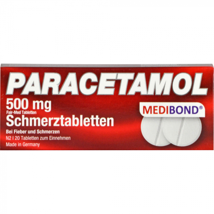 PARACETAMOL 500 mg Medibond Tabletten 20 St