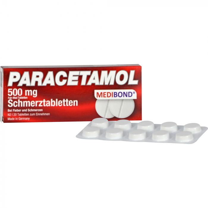 PARACETAMOL 500 mg Medibond Tabletten 20 St