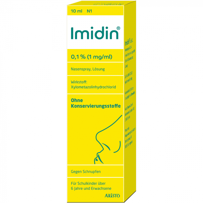 IMIDIN 0,1% 1 mg/ml Nasenspray 10 ml