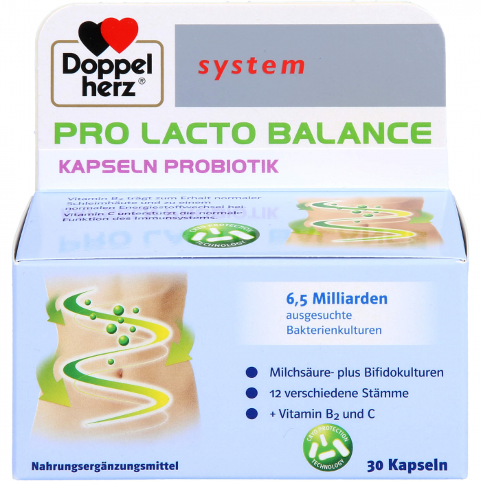 DOPPELHERZ Pro Lacto Balance system Kapseln 30 St