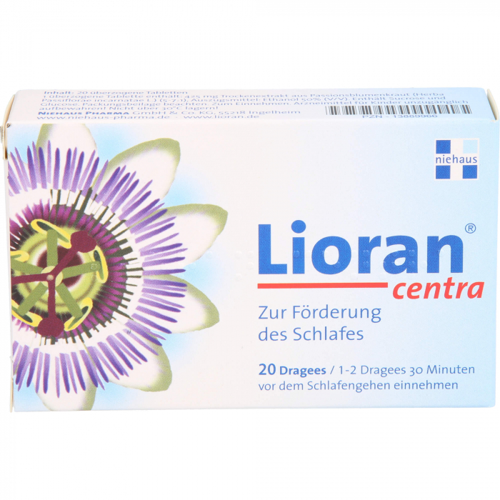 LIORAN centra überzogene Tabletten 20 St