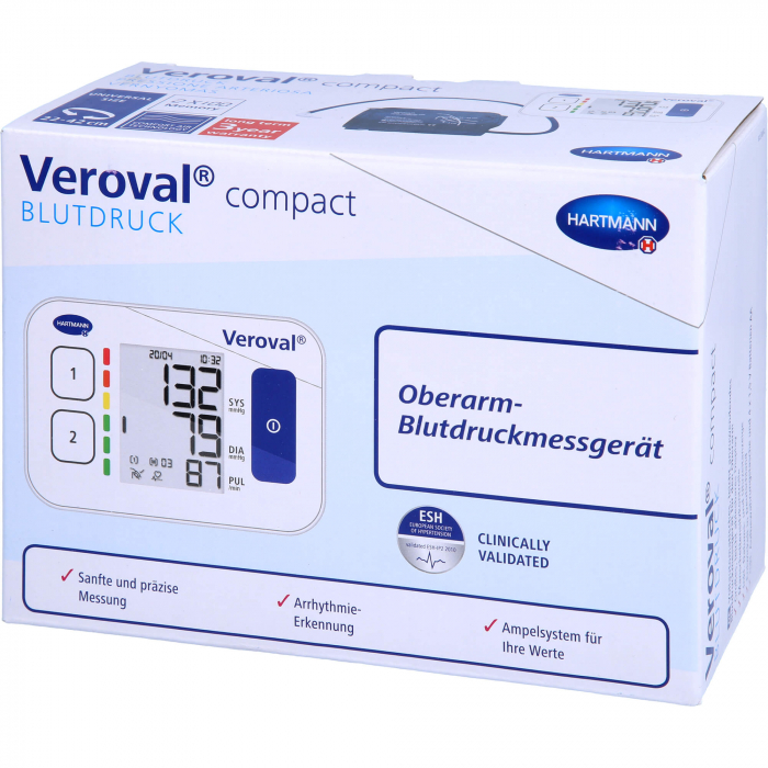 VEROVAL compact Oberarm-Blutdruckmessgerät 1 St