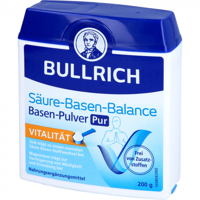 BULLRICH Säure Basen Balance Basenpulver Pur 200 g
