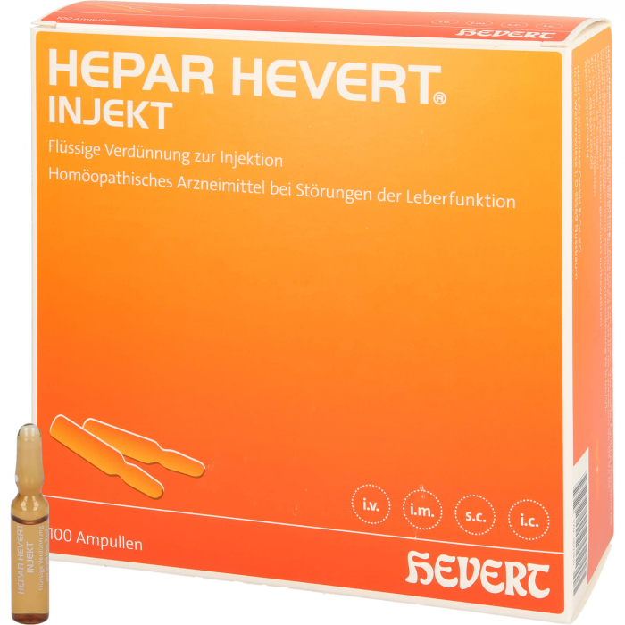 HEPAR HEVERT injekt Ampullen 100X2 ml