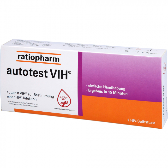 AUTOTEST VIH HIV-Selbsttest ratiopharm 1 St