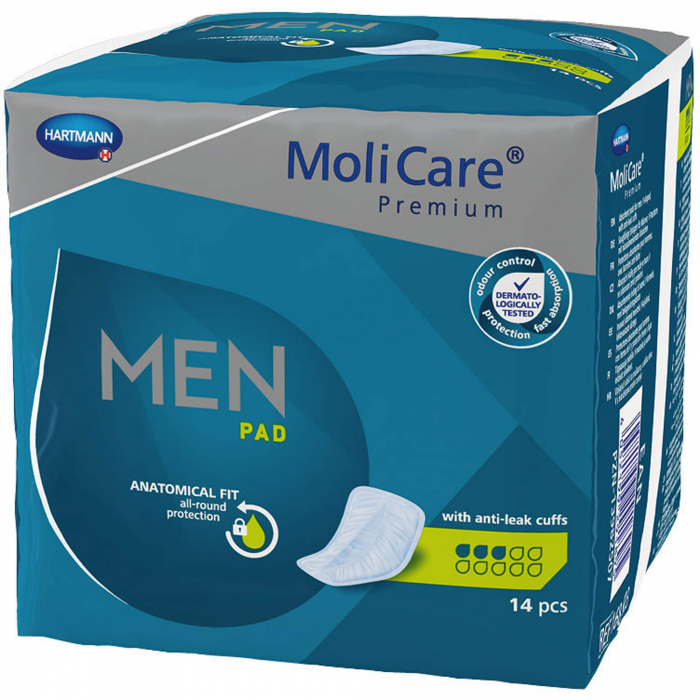 MOLICARE Premium MEN Pad 3 Tropfen 14 St