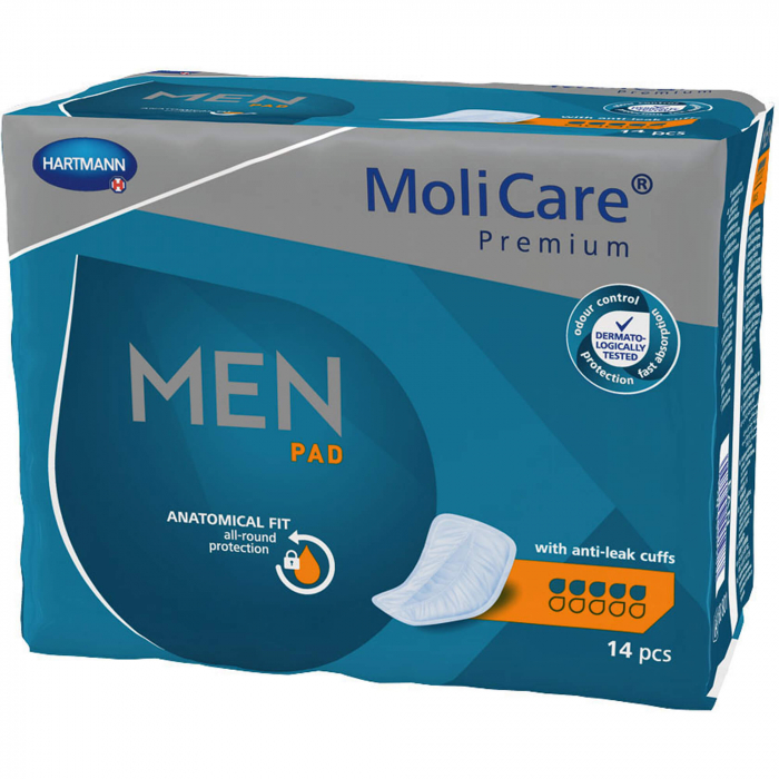 MOLICARE Premium MEN Pad 5 Tropfen 14 St