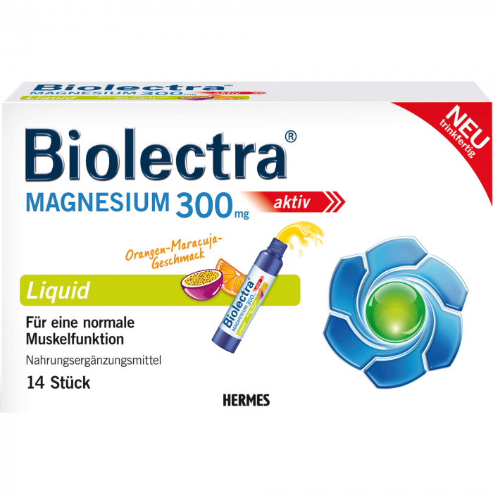 BIOLECTRA Magnesium 300 mg Liquid 14 St