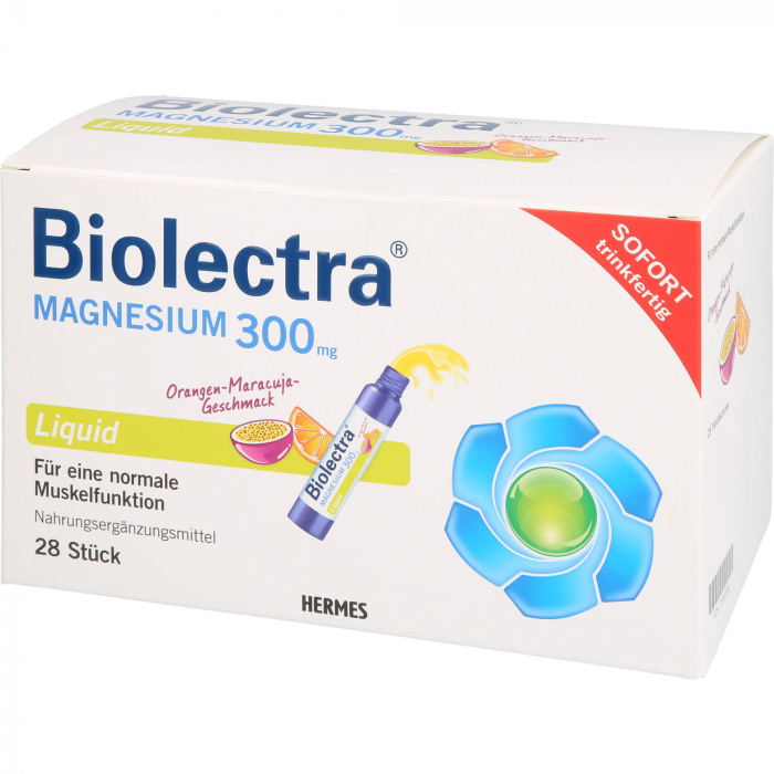 BIOLECTRA Magnesium 300 mg Liquid 28 St