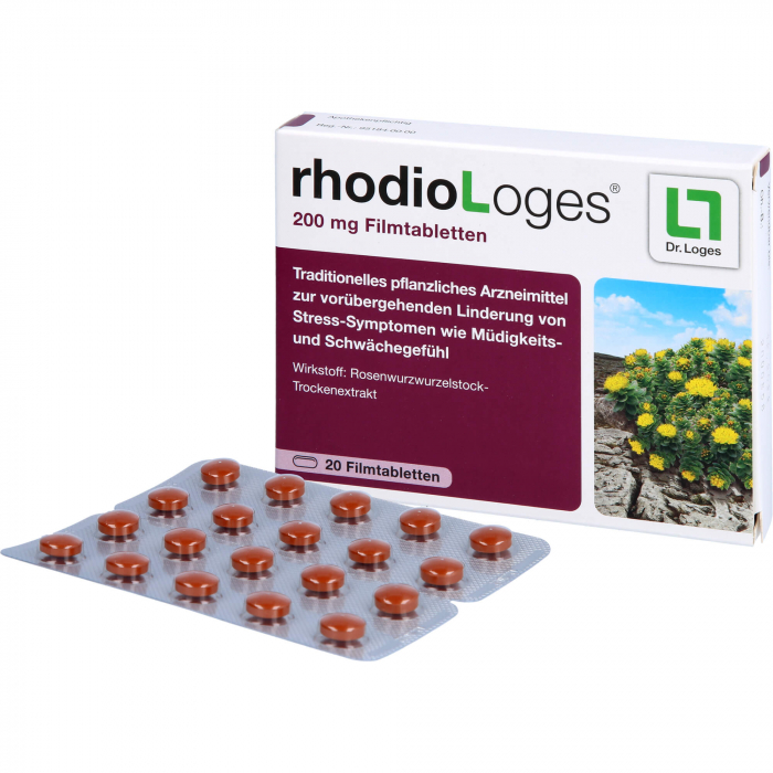 RHODIOLOGES 200 mg Filmtabletten 20 St
