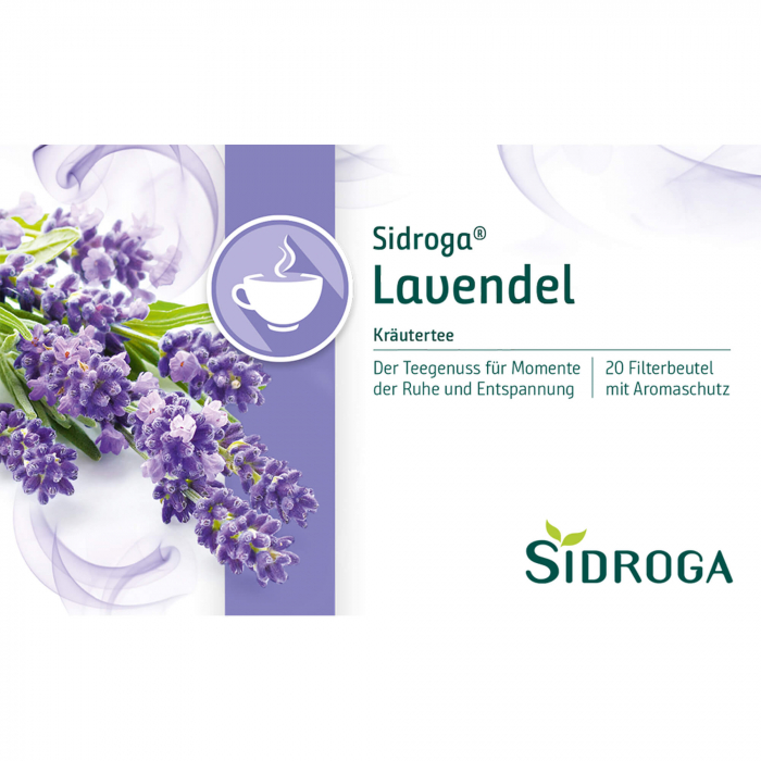 SIDROGA Lavendel Tee Filterbeutel 20X1.0 g