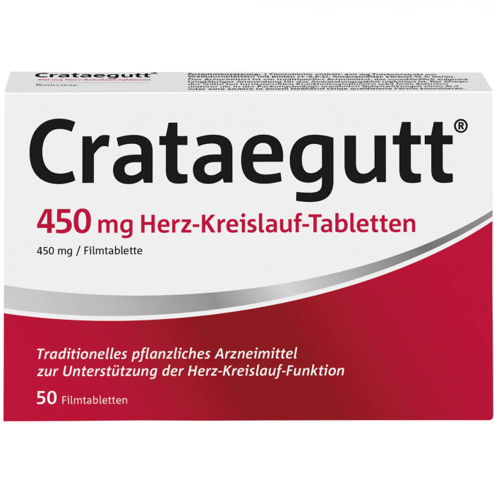 CRATAEGUTT 450 mg Herz-Kreislauf-Tabletten 50 St