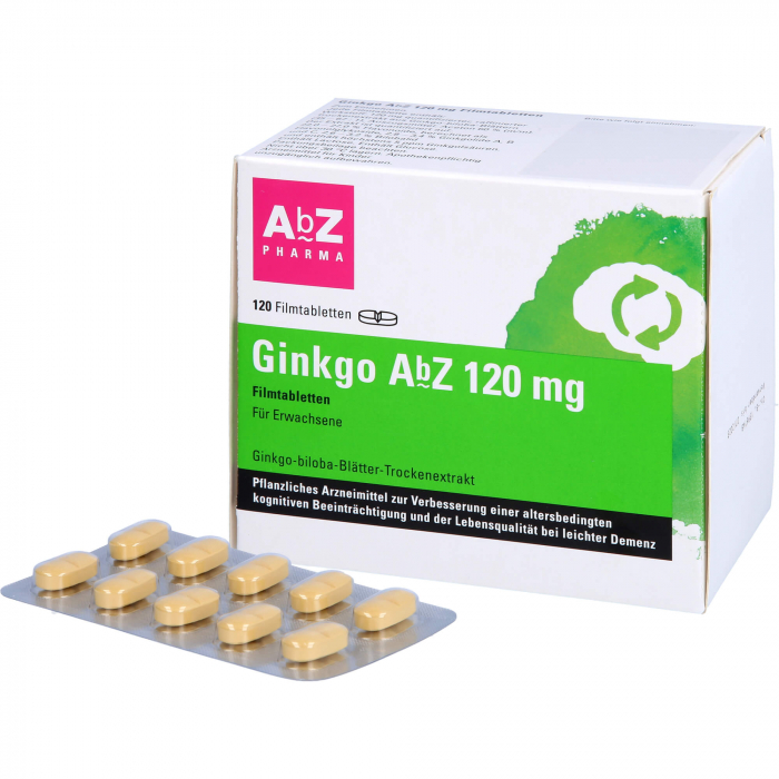 GINKGO AbZ 120 mg Filmtabletten 120 St