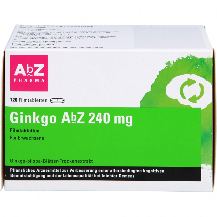 GINKGO AbZ 240 mg Filmtabletten 120 St