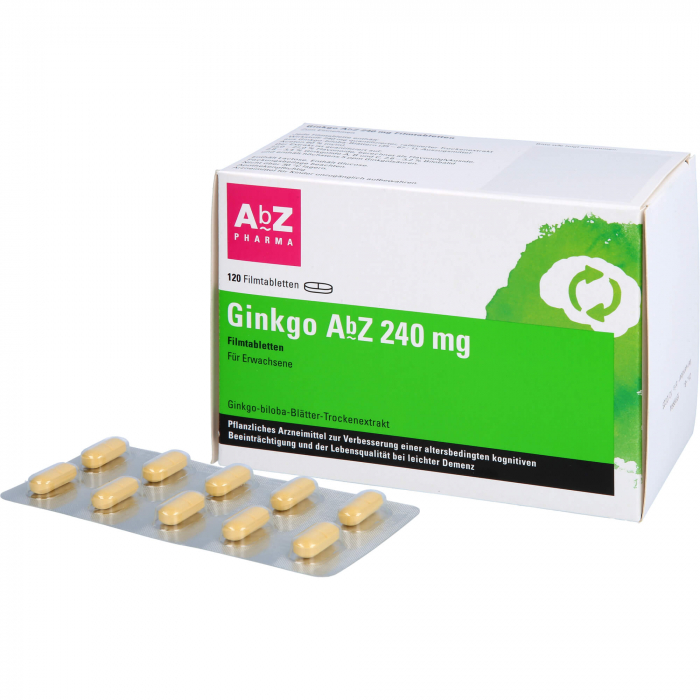 GINKGO AbZ 240 mg Filmtabletten 120 St