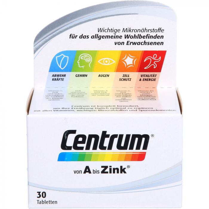 CENTRUM A-Zink Tabletten 30 St