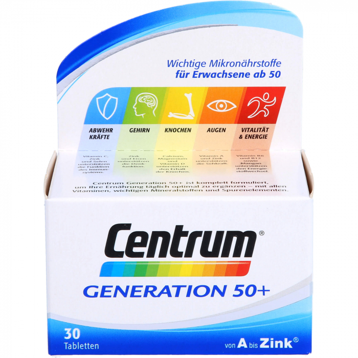 CENTRUM Generation 50+ Tabletten 30 St