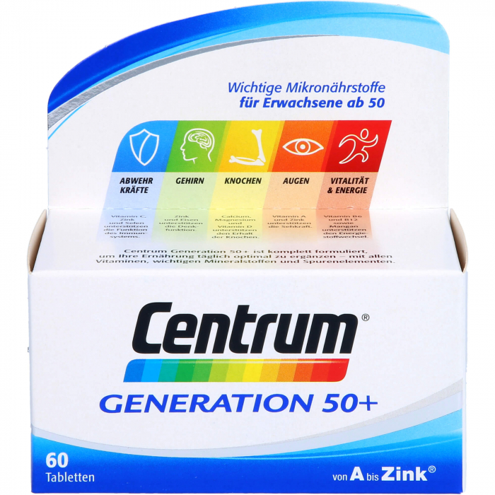 CENTRUM Generation 50+ Tabletten 60 St