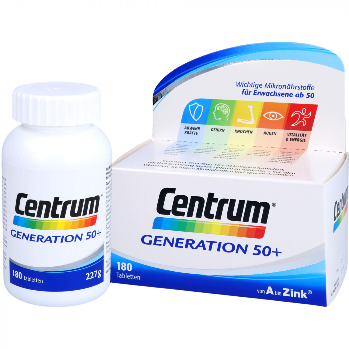 CENTRUM Generation 50+ Tabletten 180 St