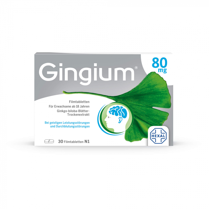 GINGIUM 80 mg Filmtabletten 30 St
