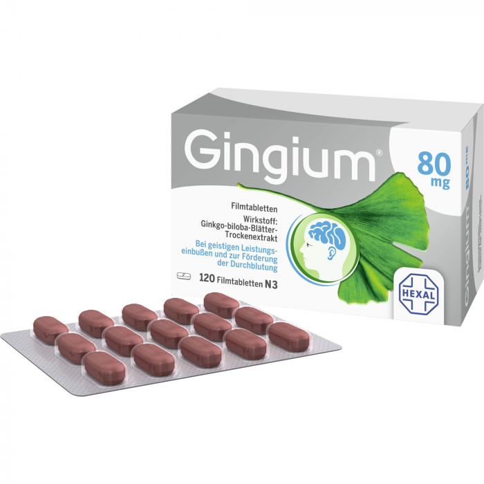 GINGIUM 80 mg Filmtabletten 120 St