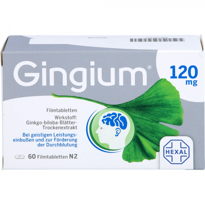 GINGIUM 120 mg Filmtabletten 60 St