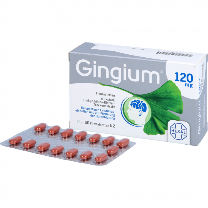 GINGIUM 120 mg Filmtabletten 60 St