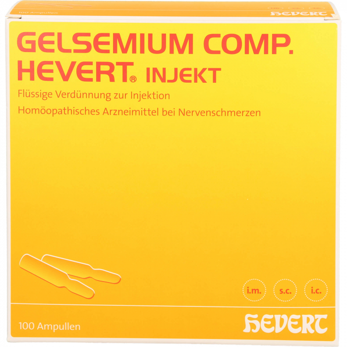 GELSEMIUM COMP.Hevert injekt Ampullen 100 St