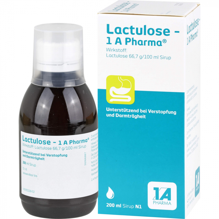 LACTULOSE-1A Pharma Sirup 200 ml